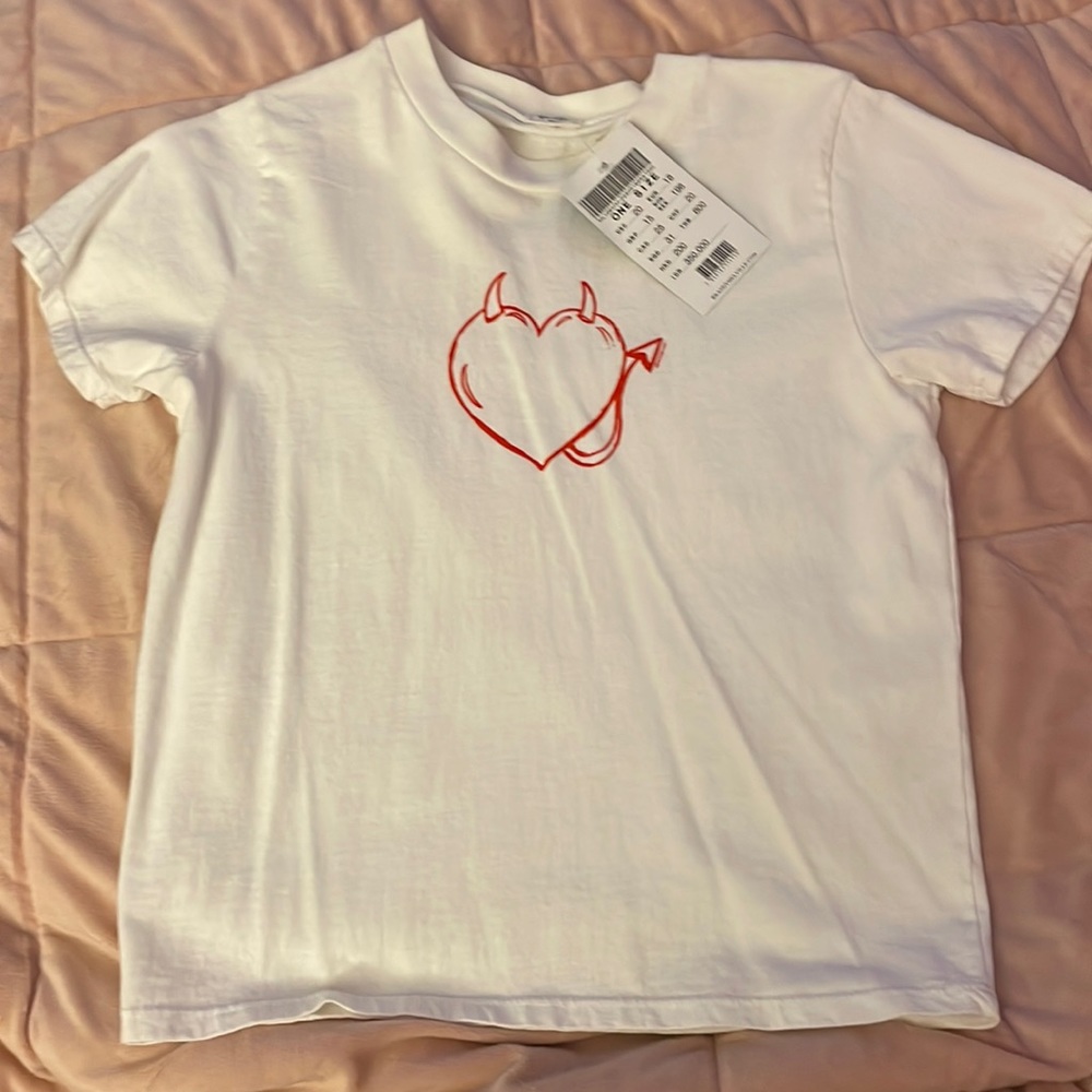 Brandy Melville devil t shirt